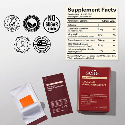 Liposomal Gluthaione Brightening Strips