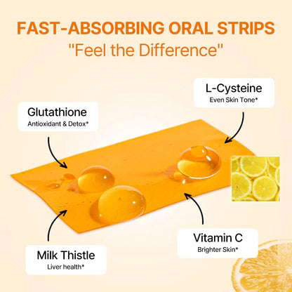 Liposomal Gluthaione Brightening Strips